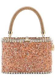 Rosantica Holli Baia Embellished top Handle bag - Rose ONE SIZE