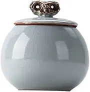 sealed lids, Storage Jars, Tea Canister, Ceramics Tea Storage Box Tea Jar Candy Jar Container Storage Box Small Storage