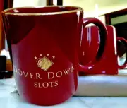 Gold Lettering Dover Downs Slots Culver Linyi Silver Phoenix Mugs--2
