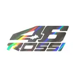 MOTO GP  ROSSI 46 雷射車貼 機車貼紙 玻璃貼 動漫周邊 (現貨24H出貨)