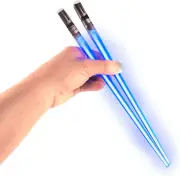 Lightsaber Chopsticks Light up - LED Glowing Light Saber Star Wars Chop Sticks -
