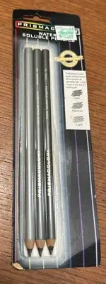 Prismacolor 24221 Watercolor Pencils Grey Soluble NEW. 2003