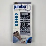 Emerson Jumbo Big Button Universal Remote Control 8 Devices NIB New