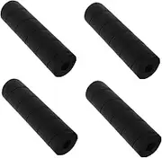 QUMIIRITY 4pcs Foam Bed Frame Toe Protectors Reusable Furniture Leg Covers Soft Non- Caps for Bed Legs Easy Installation to Prevent Injuries and Floor Damage