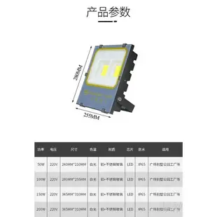 【現貨-速出】led投光燈 防水戶外射燈 工程照明燈 防爆燈 工地塔吊燈 超亮投射燈 緊急照明燈 戶外照明燈 全館八五折 交換好物