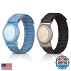 2 Pack Kids Wristband for AirTag, Nylon Watch Band GPS Tracker Holder Protect