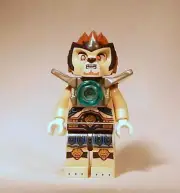 LEGO Lennox Minifigure Lion Tribe Armor 70014 70104 Legends of Chima Genuine