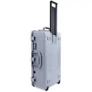 Silver Pelican 1615 Air case With Foam. With wheels
