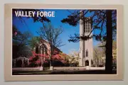 Valley Forge - Washington Memorial Chapel and Bell Tower - Pennsylvania Postcard