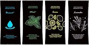 Moist Cotton Towel Bulk Moist Towelettes Individually Wrapped 8.7" x 8.7",White Towel Services,Refreshment Pre Moistened Towels Lavender, Lemon,Mint and Unscented for Sport Party Spa (pack of 40)