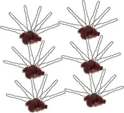 Beaupretty 1set Ballet Bun Nets Shaped Clips Ultrafine Mesh Hair Nets for Women Comfortable Hair Accessories for Dancers for Formal Events and All-day Wear
