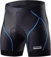 Men'S Cycling Underwear Shorts 4D Padded Bike Bicycle MTB Liner Shorts with Anti