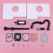 Air Fuel Oil Filter Line Hose for Stihl MS180 MS170 018 017 MS 180 170 Carburetor Repair Rebuild Kit Chainsaw Replace Part