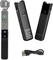 Coyktonty Battery Handle Grip for DJI Osmo Pocket 3, Accessory with Built-in 6000mAh Battery,1/4" Threaded Hole,with Digital Display