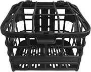 YueShengYCHUANG Bicycle Basket Front Rear Hanging Bicycle Bag Wire Mesh Basket with Lid Storage Bicycle Luggage Rack Bag for Men and Women Travel