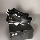 Size 12 - Under Armour Lockdown 6 Black Metallic Gold Mens Sneakers
