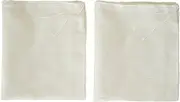 AUXIN Nut Milk Bags,100% Cotton Cheesecloth Bags,Yogurt/Coffee/Tea Strainer,Reusable Almond Milk,Oat Milk,Juice,Cold Brew Coffee,Food Grade,Reusable Washable Strainer (Large, 2 Pack)