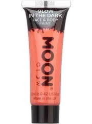 Moon Glow Red Glow In The Dark Cream Face Paint