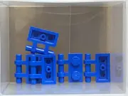 LEGO Parts - Blue Plate 1 x 2 with Bar Handle on Side - No 2540 - QTY 5