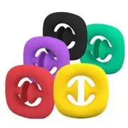 Snap & Pop Fidget Toy Assorted