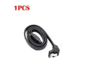 1PCS 90° RightAngle SATA III 6Gbps Data Cable 16" with Locking Latch for HDD SSD