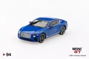 MINI GT 94 Bentley Continental GT 2018 Sequin Blue LHD Asia version