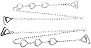 [BESPORTBLE] Detachable Bra Straps Underwear Extender for Dressmaking Rhinestone Decorative Straps Non-slip Design for Women's Dresses