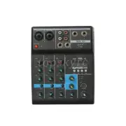 4-way Tuning Table USB Audio DJ Mixer Bluetooth Perform Live Singing Recording