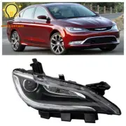 Passenger W/O LED DRL Headlight Headlamp For 2016-2017 Chrysler 200 Halogen (for: Chrysler)