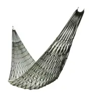 Garden Outdoor Thickened Nylon Rope Hammock Indoor Mesh Hammock Portable