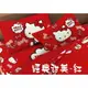 HELLO KITTY系列．經典甜美【四件式雙人/雙人加大床包薄被套組】 台灣製  現貨