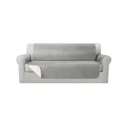 Artiss 4 Seater Sofa Cover Couch Cover Water Resistant Grey