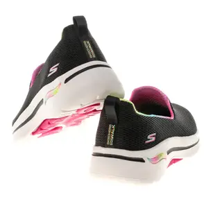 SKECHERS 女鞋 健走系列 GOWALK ARCH FIT 寬楦款 - 124867WBKHP