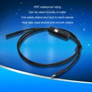 USB Endoscope Scope Snake Camera Endoscopes Inspection With LED Light2m（6.6ft）