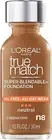 L'Oreal Paris Makeup True Match Super-Blendable Liquid Foundation, Caramel...