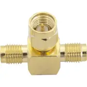 PA6708 SMA Plug To 2X SMA Sockets Adaptor SMA PLUG TO 2 X SMA SOCKETS