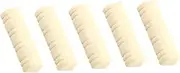 SWOOMEY 5Pcs Plastic Mandolin Nuts for String Instruments Durable Replacement Guitar Bridge Nut Blanks Easy to Install Remove Smooth Surface for String Protection