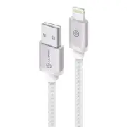 Alogic MU28P-03SLV 3m Silver Prime Lightning to USB Charge & Sync Cable Apple Certified MFI