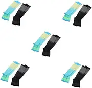 NOLITOY Compression Stockings Nylon Toeless Knee High Socks Nursing Compression Socks for Women Running Toe Socks