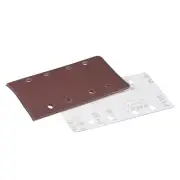 150-Grit 8-Holes Hook and Loop Sanding Sheet 7.3" x 3.6" Wet Dry Sandpaper 5pcs