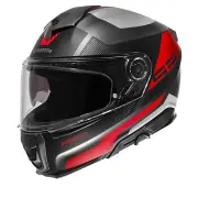 S3 Daytona Black Grey Red Full Face Helmet