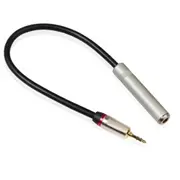 TC128MF 3.5mm Male to 6.5mm Female Audio Adapter Cable, Length: 30cm