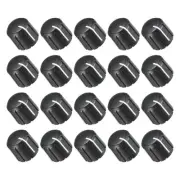 Potentiometer Knob Knurled Shaft Insert D Type Switch Knobs, [for Audio Device]