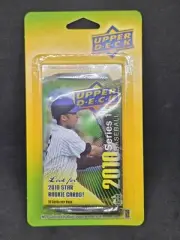 2010 Upper Deck Series 1 Baseball Cards Blister Pack - Unopened Pack Of 18 NIB