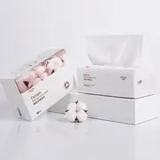 Disposable Face Cleansing Towel 100 Sheets - White - One Size