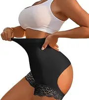 [ZENGSING] Women's Tummy Control Underpants, Lace Waist Bodice Pants, High Waist Bodice Briefs, Body Shaper, Underwear Tummy Control