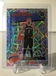 2019-20 NBA Hoops Premium Stock Laser Prizm Kevin Durant TRIBUTE #284 MINT