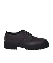 Doucal's Flat Lace-Up Shoes 40.5 Black