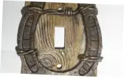Cool Cowboy Western Horseshoe 3-d Light Switch Cover