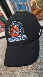 Nike Dri-Fit Legacy91 Black Hat Cap Lake Zurich IL Bears Adjustable Sports NWT
